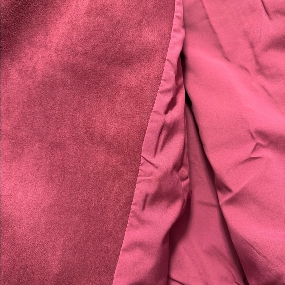 BRAND NEW! Suede Moto Jacket 😎 Purple women’s jacket. Size Medium - Picture 7 of 7